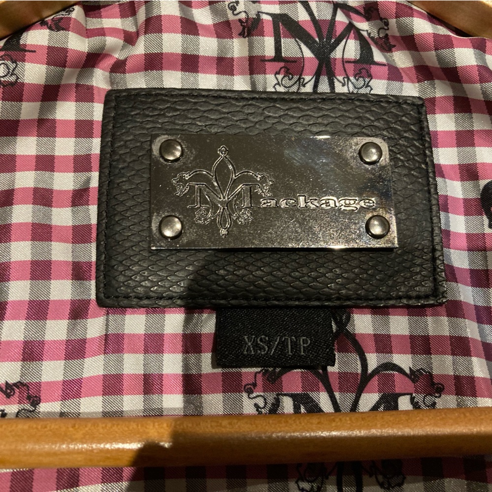Mackage leather jacket, size XS - Picture 11 of 16